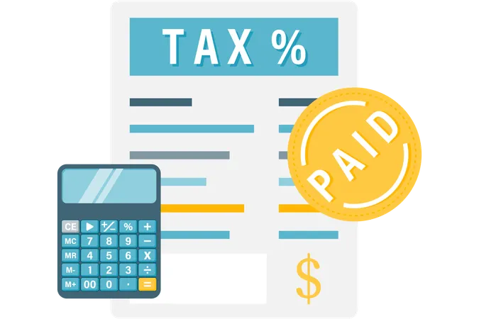 Tax Report  Illustration