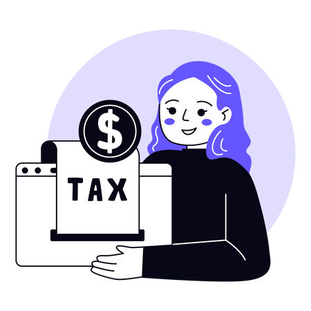 Tax Report  Illustration