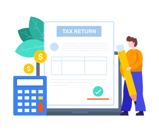 Tax Return  Illustration