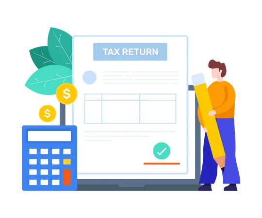 Tax Return  Illustration