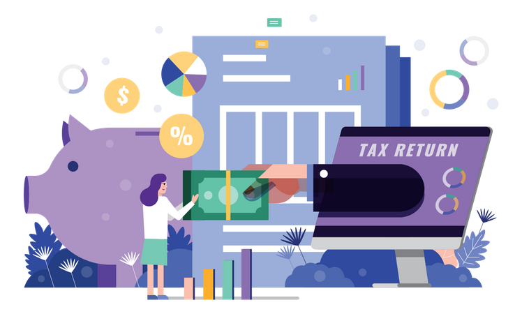 Tax Return  Illustration