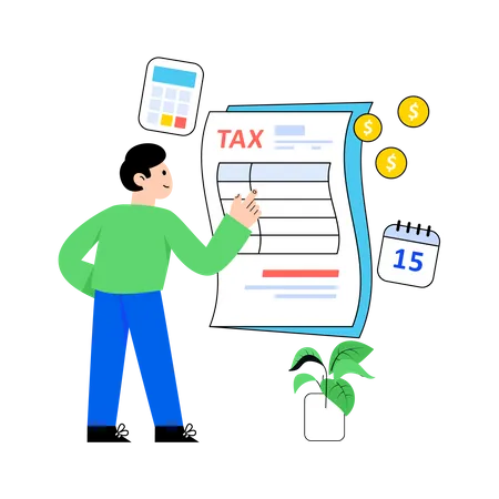 Tax Schedule Illustration