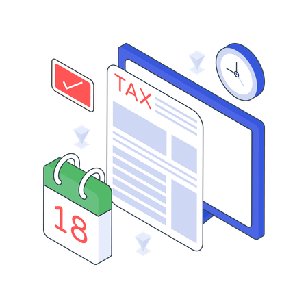 Tax Schedule  Illustration