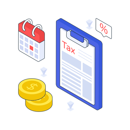 Tax Schedule  Illustration