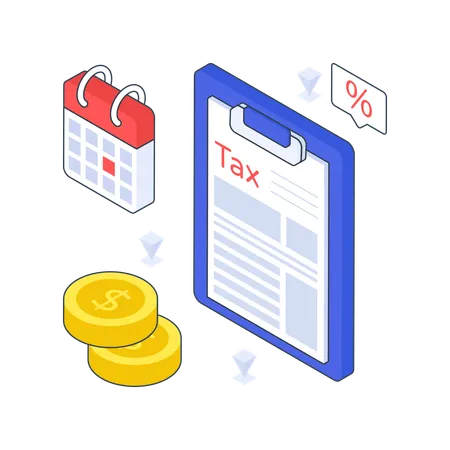 Tax Schedule  Illustration