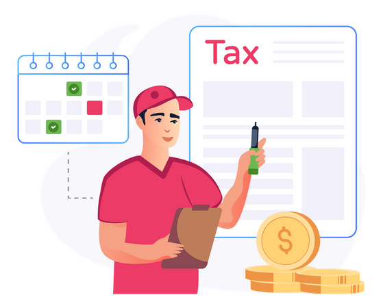 Tax Schedule  Illustration