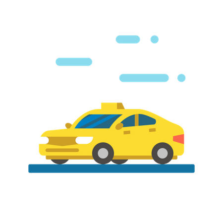 Taxi  Illustration