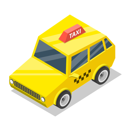 Taxi  Illustration