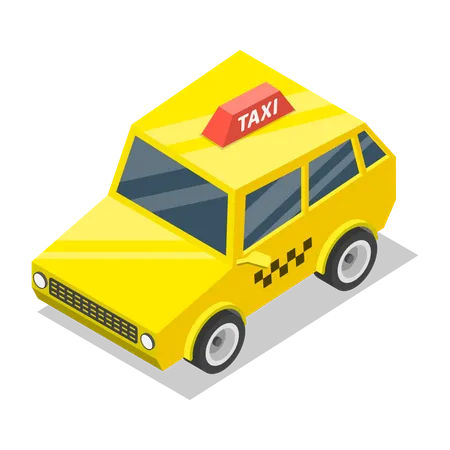 Taxi  Illustration