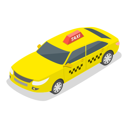 Taxi  Illustration