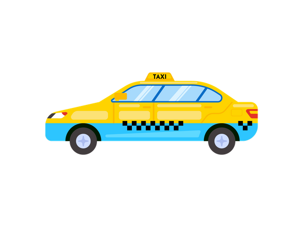 Taxi  Illustration