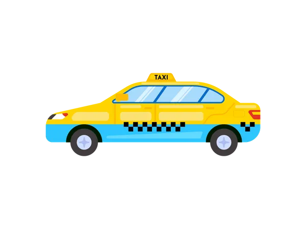 Taxi  Illustration