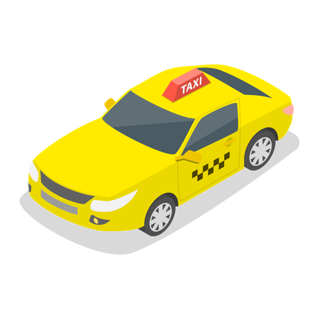 Taxi  Illustration