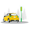 free traffic-light illustrations