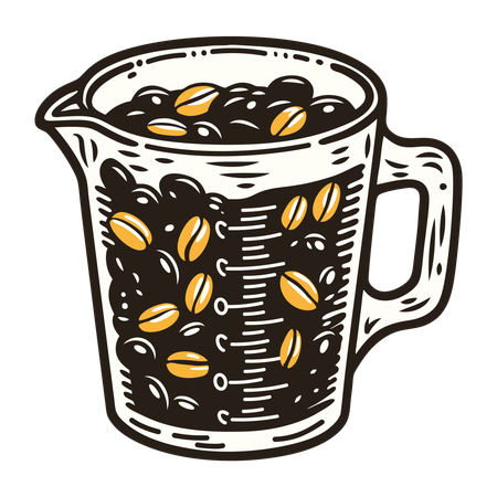 Taza medidora  Illustration