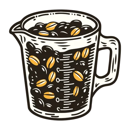 Taza medidora  Illustration