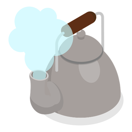 Tea kettle  Illustration