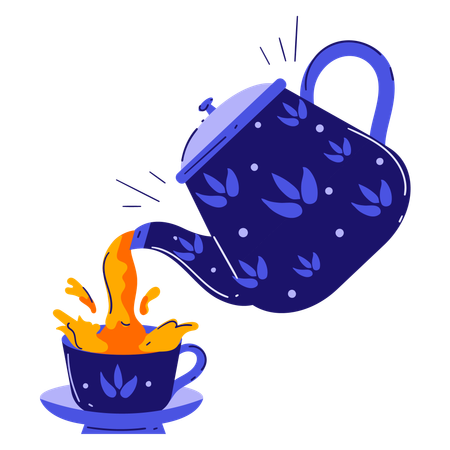 Tea pot  Illustration