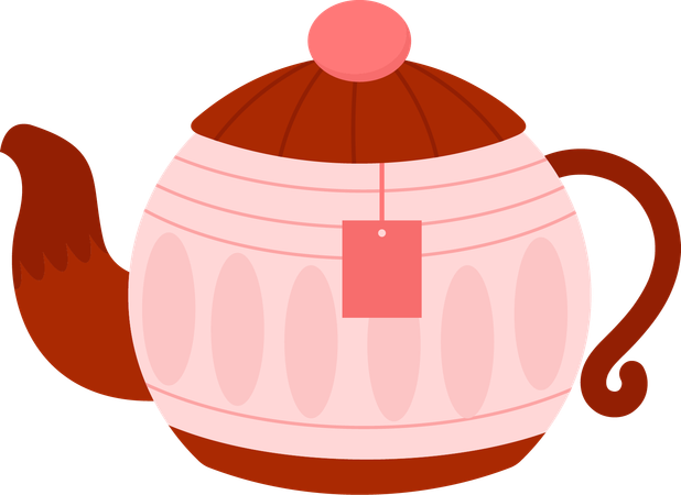 Tea Pot  Illustration