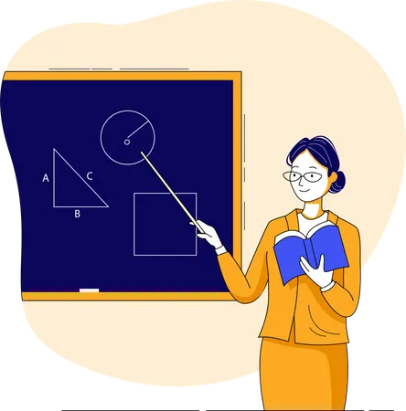 Teacher  Illustration