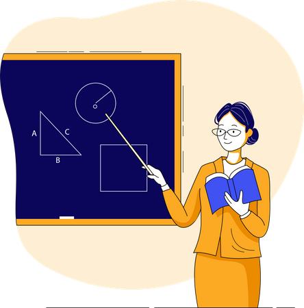 Teacher  Illustration