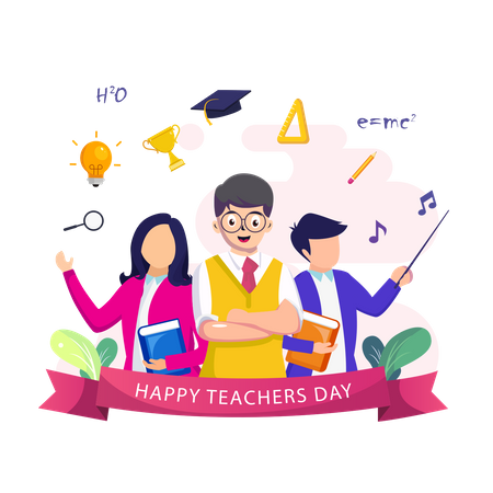 Teachers Day  Illustration