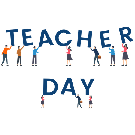 Teachers Day  Illustration