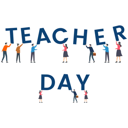 Teachers Day  Illustration