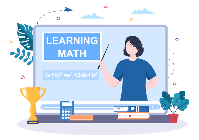 Teaching Mathematics  Illustration