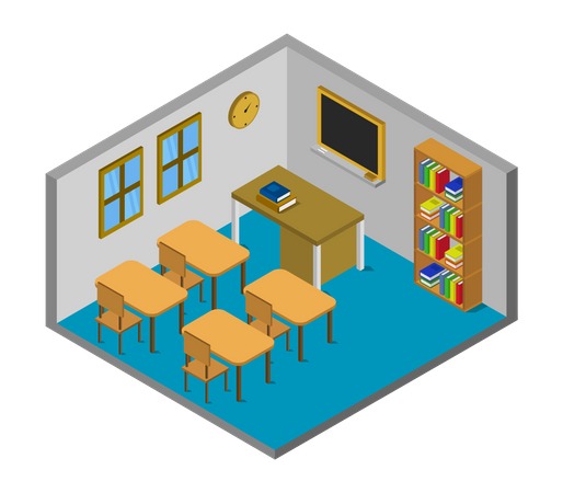 Teaching room  Illustration