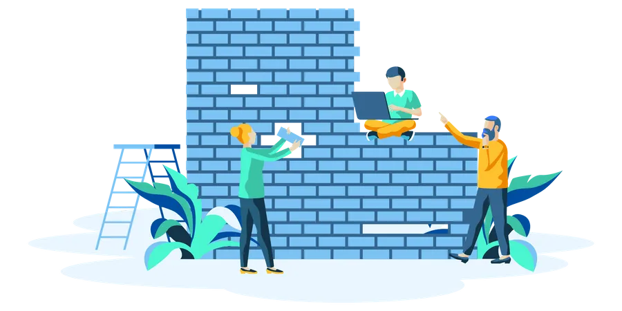 Team building  Illustration