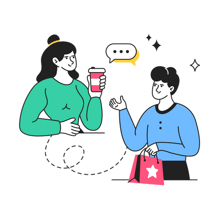 Team Communication  Illustration