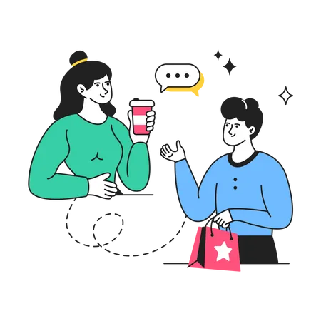 Team Communication  Illustration