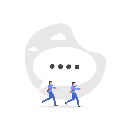 Team discussion  Illustration
