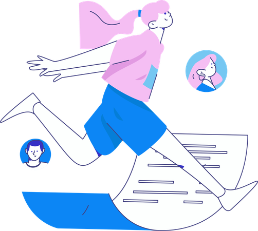 Team Member Information  Illustration