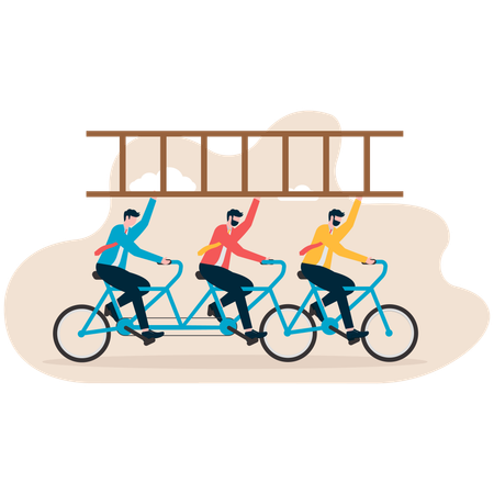 Team Problemlösungslösungen  Illustration