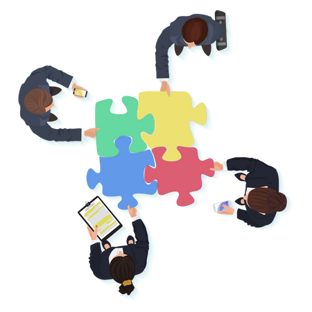 Team solution  Illustration