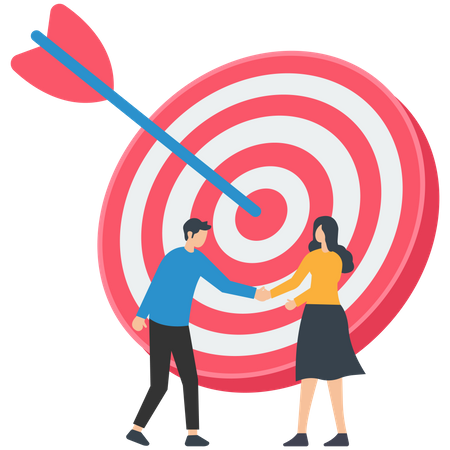 Team target  Illustration