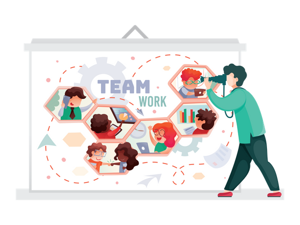 Team work  Illustration