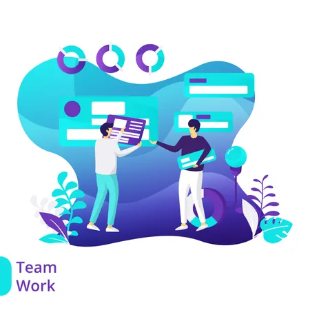 Team Work  Illustration