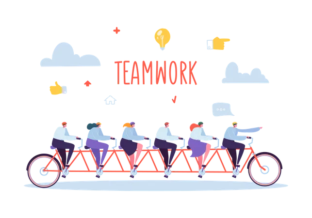 Teamwork Illustration