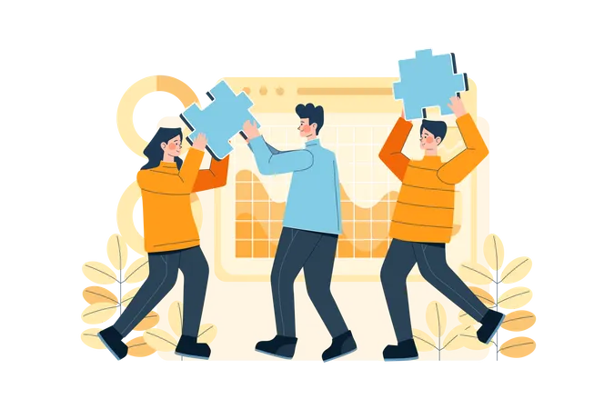 Teamwork  Illustration