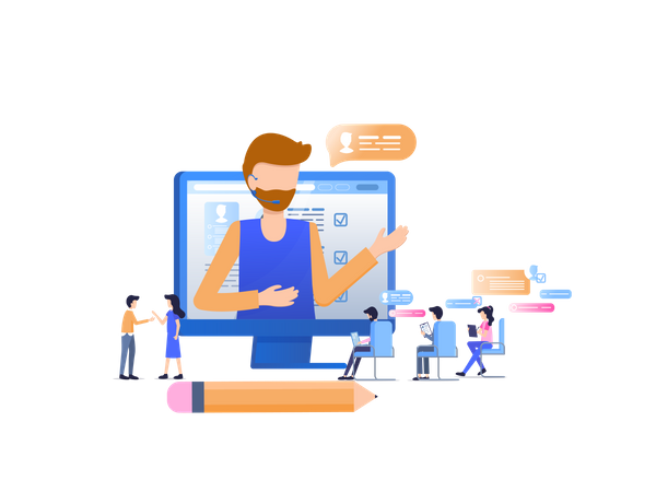Teamwork Education Workshop  イラスト