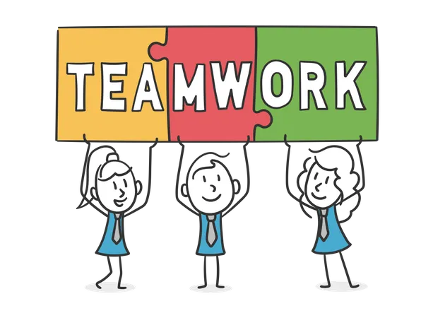 Teamwork  Illustration