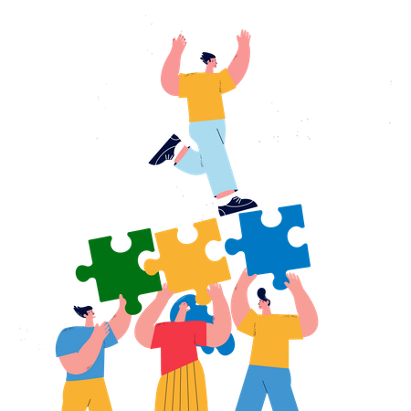 Teamwork  Illustration