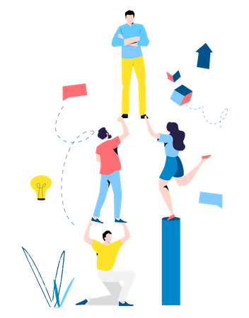 Teamwork  Illustration