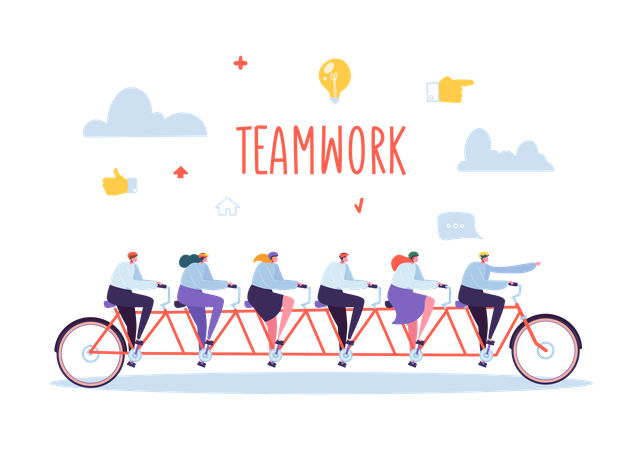 Teamwork  Illustration