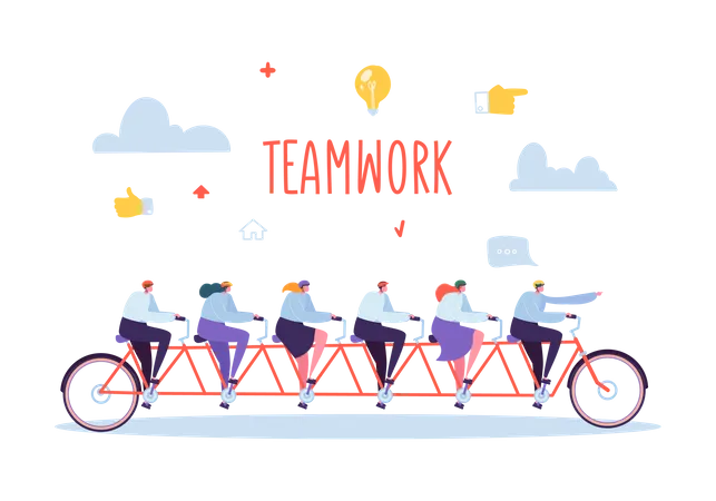 Teamwork  Illustration