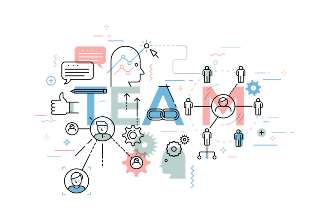 Teamwork  Illustration