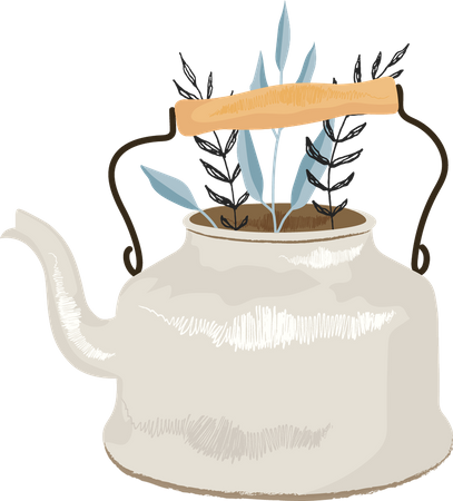 Teapot  일러스트레이션